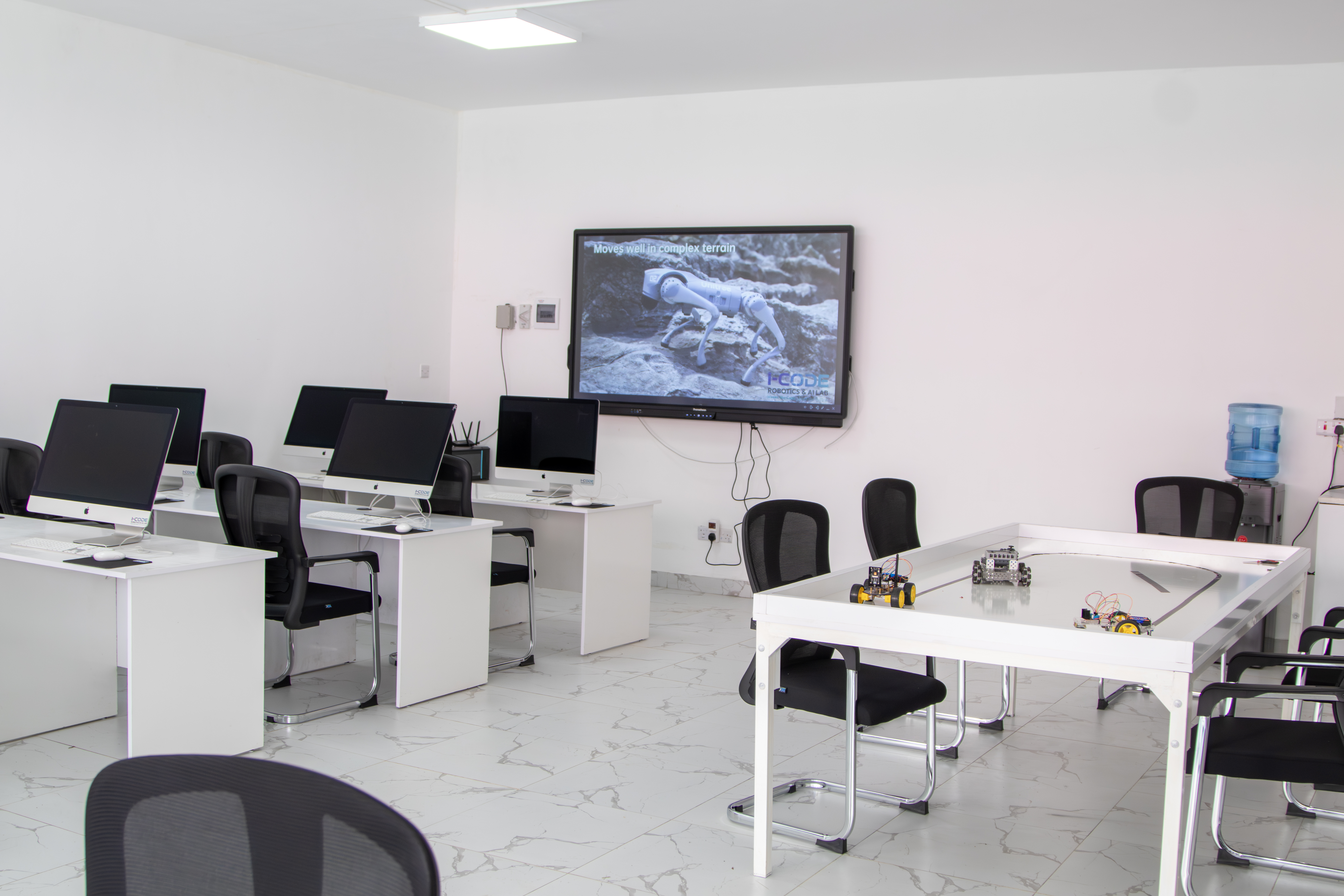 Inside the i-CODE Robotics & AI Lab — Karen, Nairobi